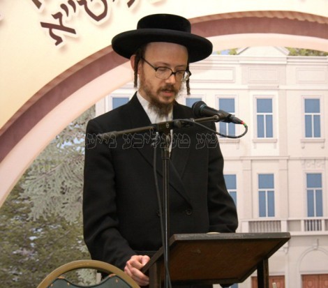 הרב מאיר ויינברגר מו''צ דקהל ייטב לב ד'סאטמאר באנטוורפן
