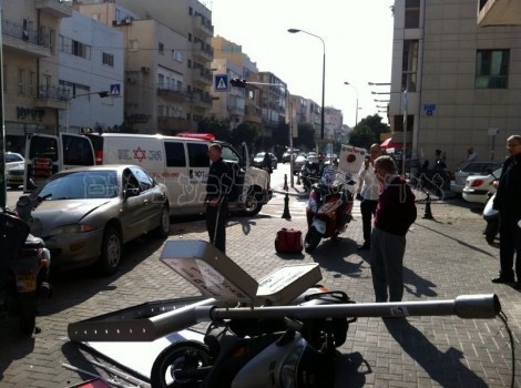תאונה בתל אביב (2)