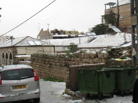 שלג בירושלים, שכונת הבוכרים (20)