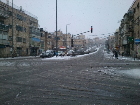שלג הבוקר בירושלים - כח טבת (17)