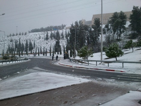 שלג הבוקר בירושלים - כח טבת (22)