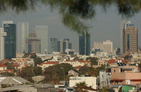 View of Tel Aviv cityscape