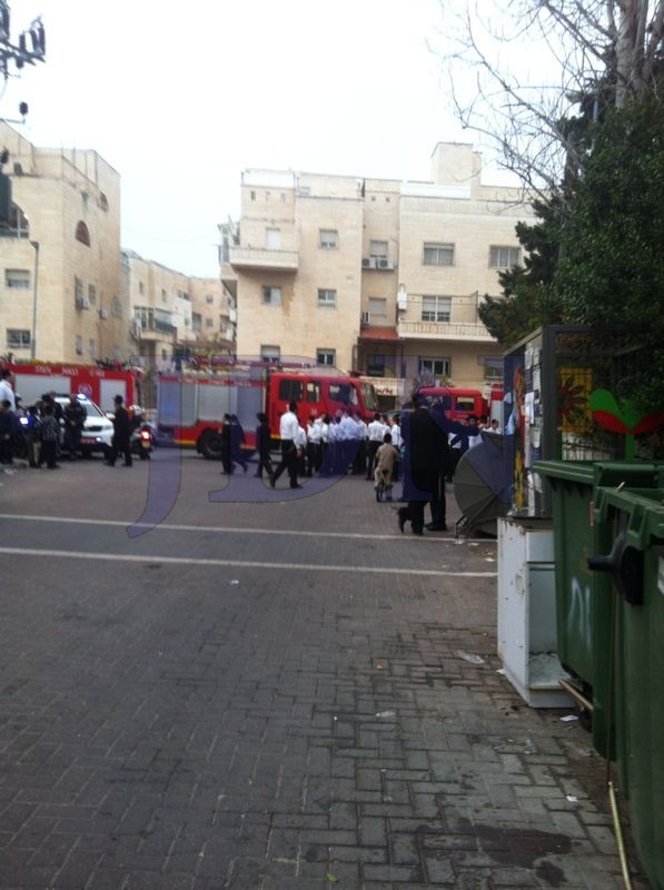שריפה רחוב גרוסברג ירושלים חדשות 24 (2)