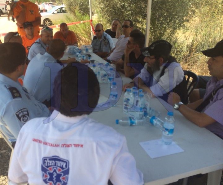 הערכת מצב משטרה בחיפושים ביער ירושלים אב תשעד (2)