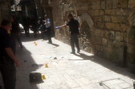 ניסיון פיגוע דקירה, רחוב הגיא, העיר העתיקה, ירושלים (1)