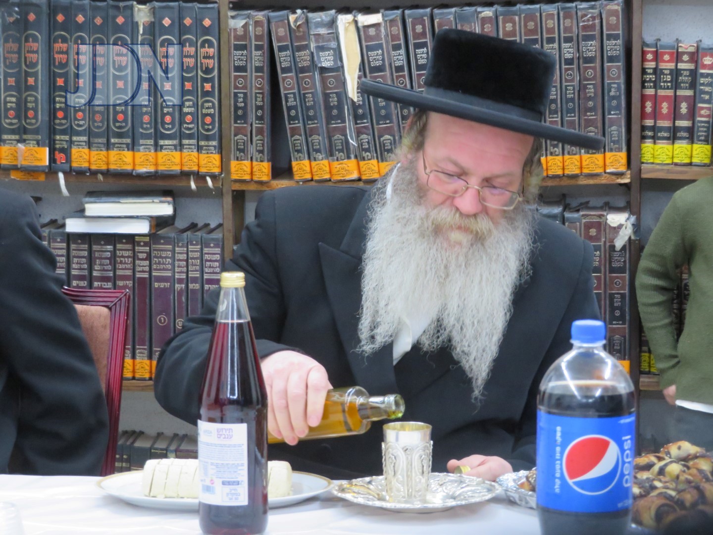 The Rebbe of Lelov Baranowitz at Yahrzeit Tiash for R’ Dovid of Lelov