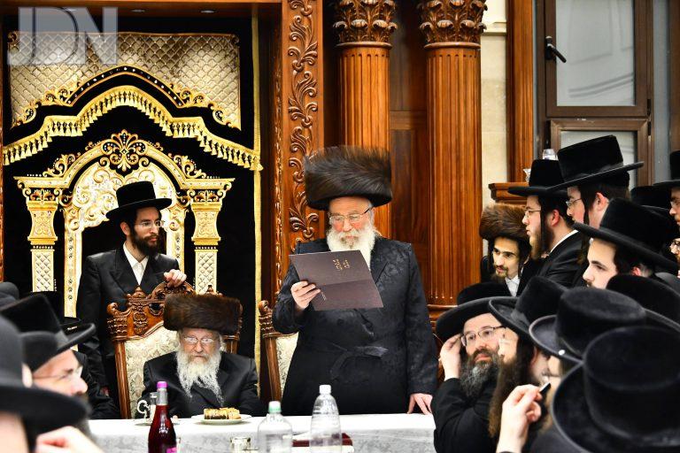 אירוסין הרב צבי מאיר זילברברג והגרש''א שטרן נכד נדבורנה חיפה (1)