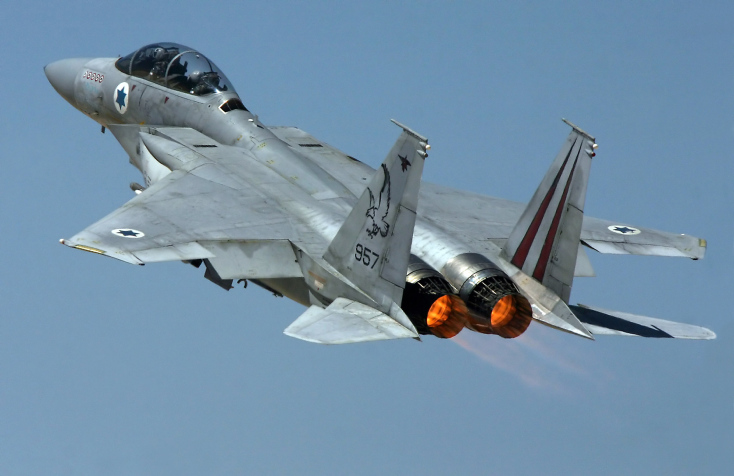 Israeli F-15D Eagle aircraft