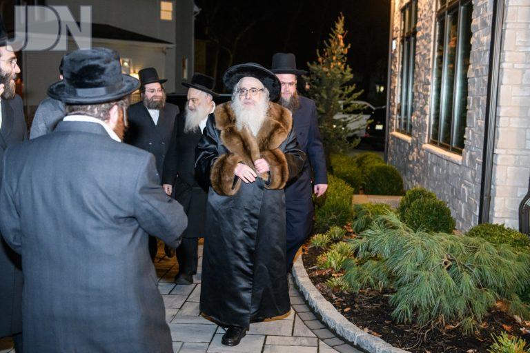 צאנז קלויזענבורג שבע ברכות לבן הדומ''ץ (1)