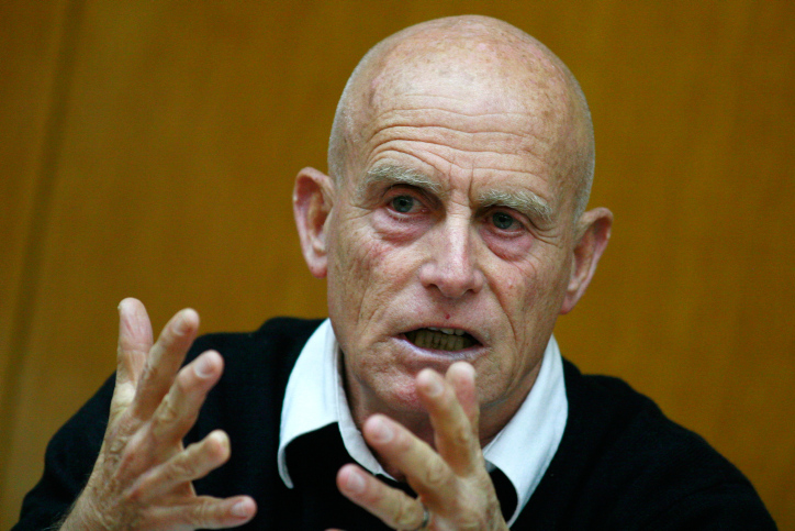 Ami Ayalon attends a committee meeting at the Knesset