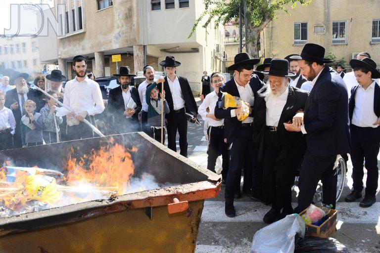 הגרב''ד פוברסקי שריפת חמץ (1)