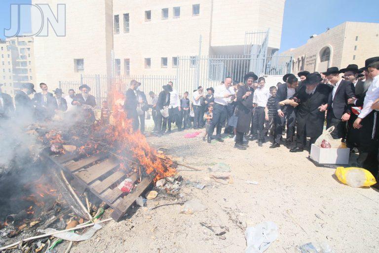 הגרב''מ אזרחי שריפת חמץ (5)
