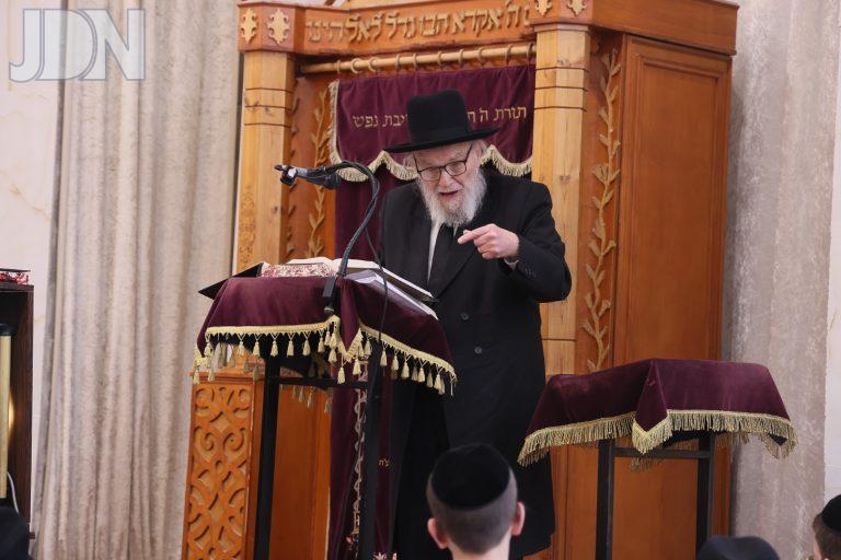 הגרמ''ה הירש שיעור במודיעין עילית (6)