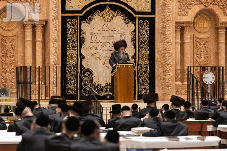 הגר''ס הלברשטאם שיעור בויז'ניץ (3)