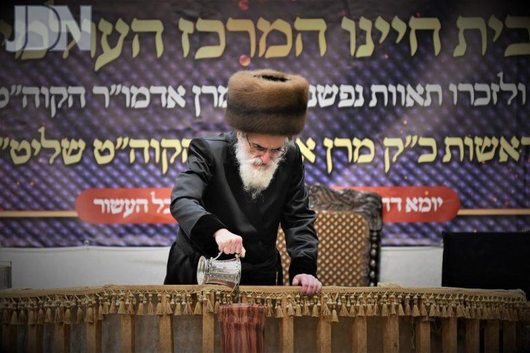 ויז'ניץ הנחת אבן הפינה (16)