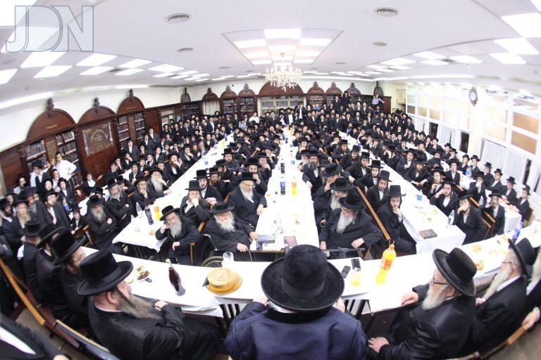 סאטמאר ירושלים הילולת הברך משה וסיום (7)