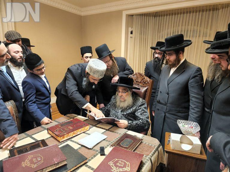 הרב דניאל כהן אצל האדמו''ר מסאטמאר (6)