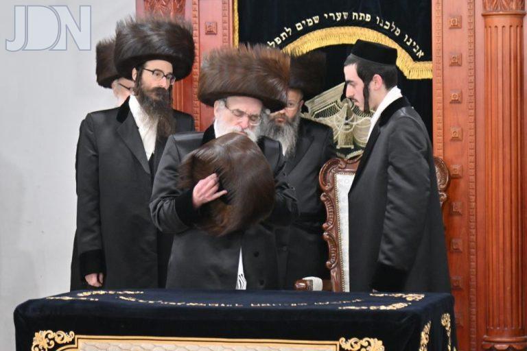 ויז'ניץ שבת עליה לתורה (2)