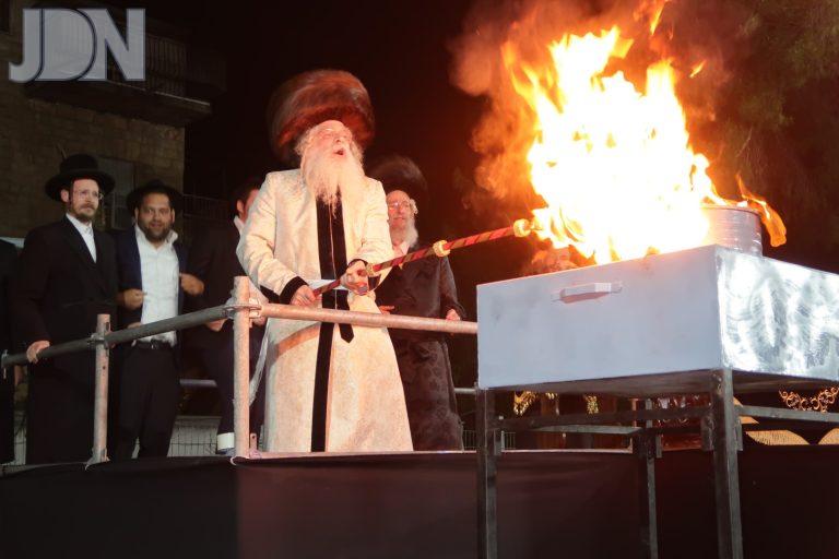 נדבורנה ירושלים הדלקה ל''ג בעומר (6)