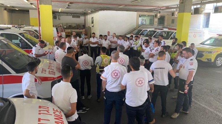 היערכות מדא ללווית חכם שלום (1)