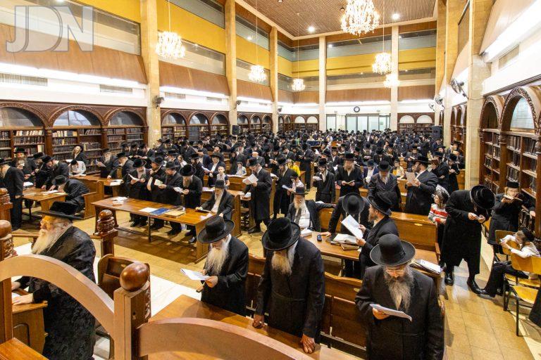 עצרת חיזוק בית הכנסת הגדול צילום שמואל שנקר (3)