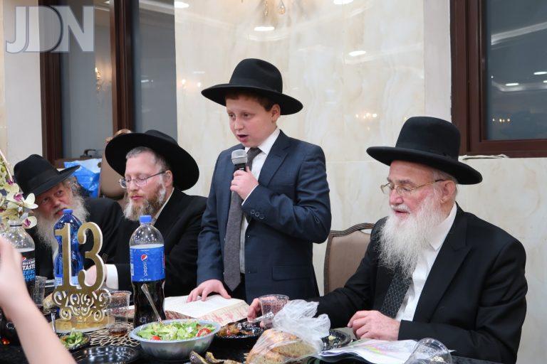 שמחת הבר מצוה לנכד הגר''א שרמן (1)