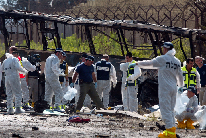 suicide attack near Megiddo junction