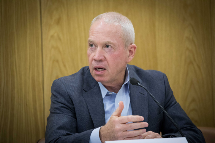 שר הביטחון יואב גלנט: לא נקבל שום פגיעה באתר מזבח יהושע