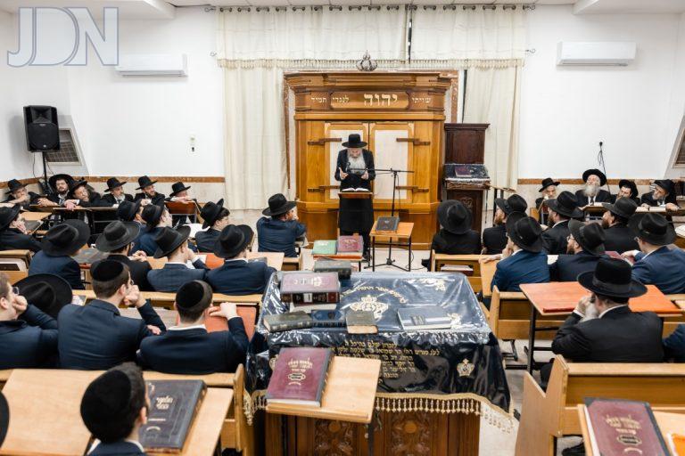 רבי מלכיאל קוטלר בישיבת חברון החדשה (4)