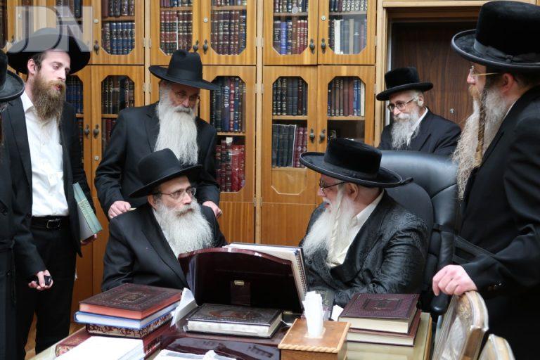הגר''ש שטיינמן צאנז ביקור (2)