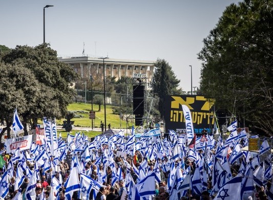 MIDEAST ISRAEL PROTEST