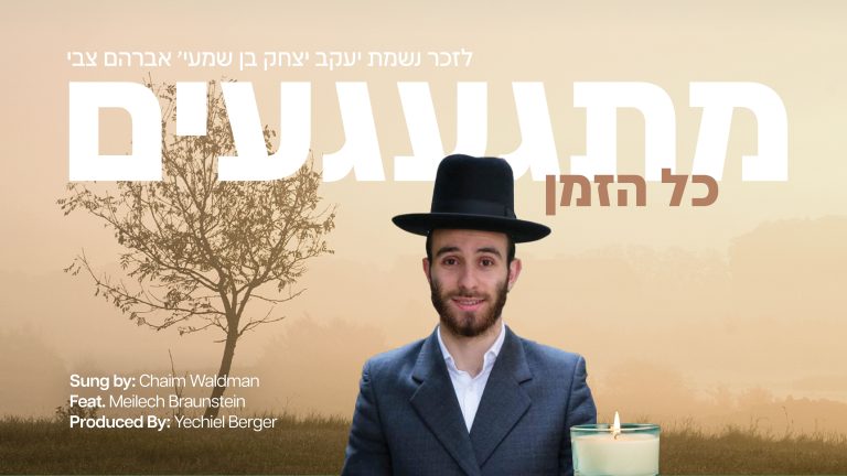 YT Thumbnail • Misgagim Kol Hazman • Chaim Waldman feat