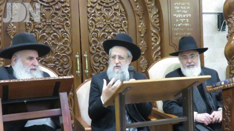 הגר''ד יוסף בשיעור באשדוד (5)