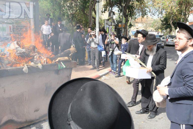 הגר''א גרבוז שריפת חמץ (2)