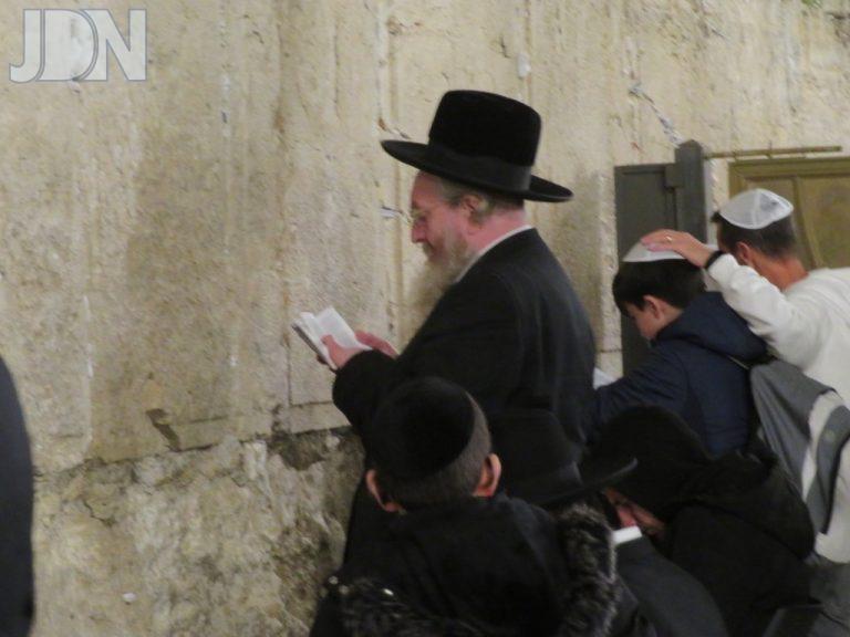 קרלין בכותל המערבי (3)
