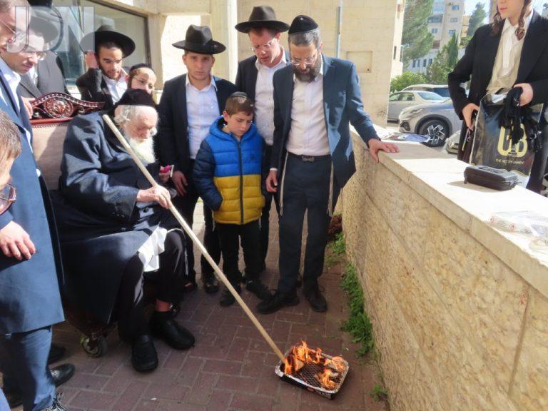 ראב''ד ירושלים שריפת חמץ (1)