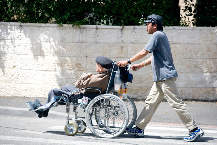Filipino caretaker