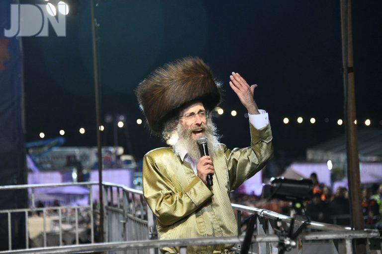 הגרא''א בידרמן הדלקה ל''ג בעומר תשפ''ג מירון (2)