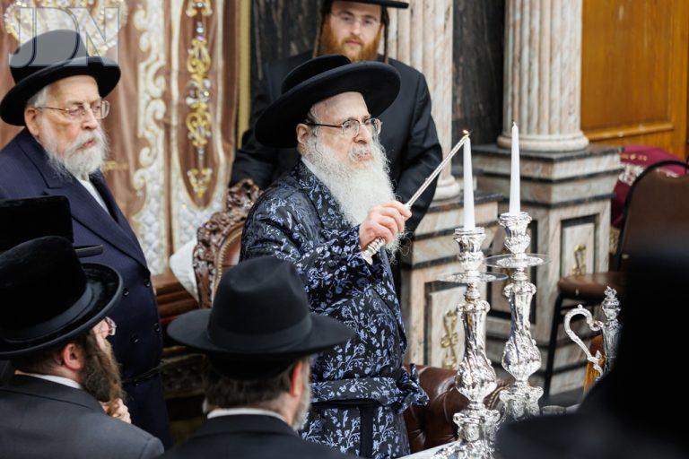 צאנז קלויזענבורג טיש ל''ג בעומר תשפ''ג (1)
