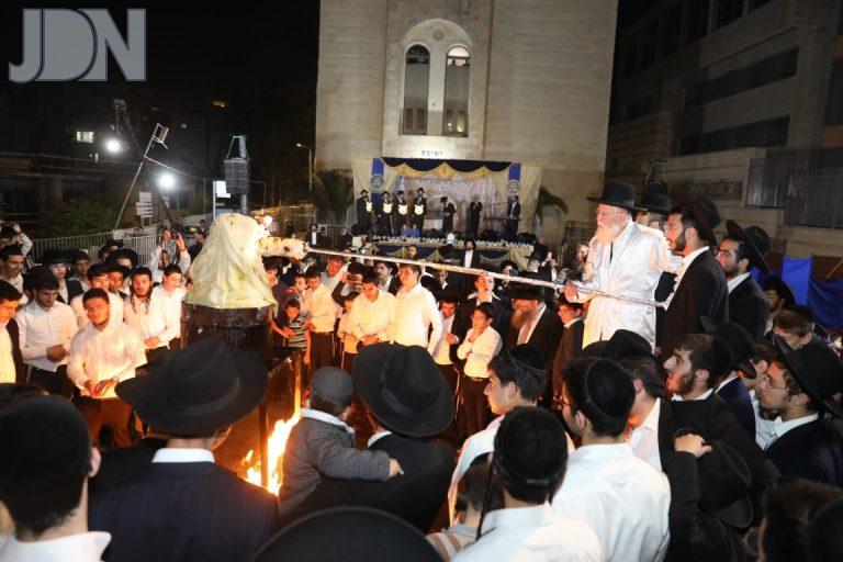 ראש הישיבה בהדלקה לכבוד הרשב''י