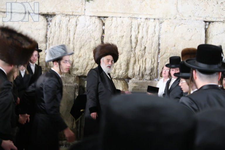 ויז'ניץ ירושלים הכותל המערבי (5)