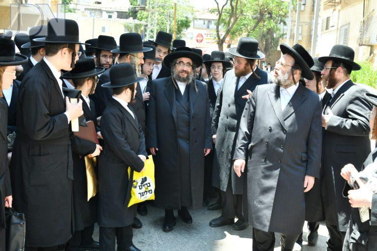 סאטמאר וויליאמסבורג בביקור בבני ברק (29)