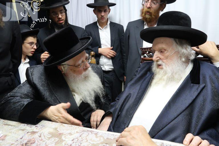 שאץ ויז'ניץ ביקור אצל ראב''ד ירושלים (1)
