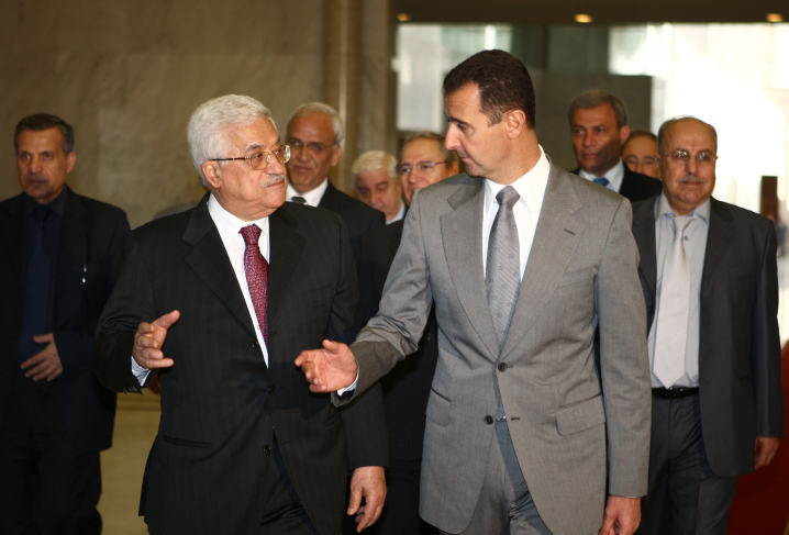 Bashar al-Assad-Abu Mazen