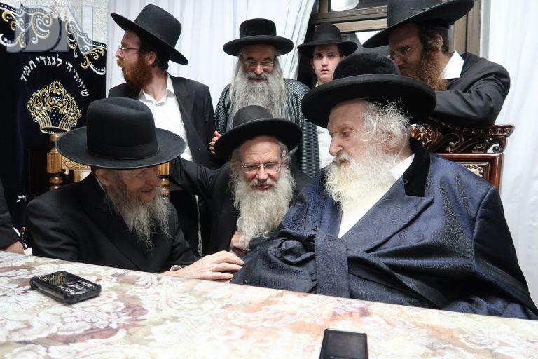 הגר''ד סגל בביקור אצל הגר''מ שטרנבוך (2)