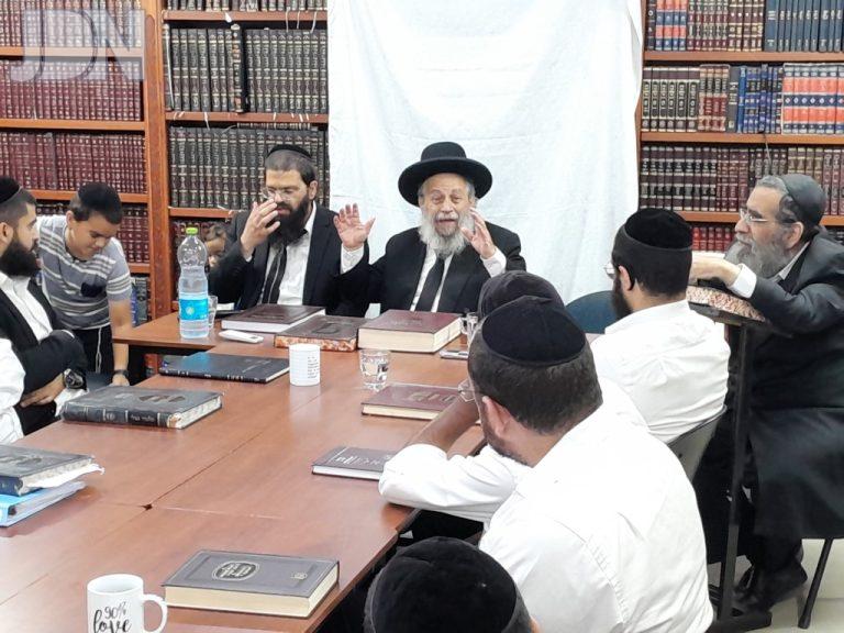 לב יצחק אשדוד הרב שאול גבאי ביקור (4)