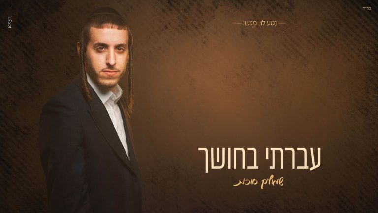 עטיפה - עברתי בחושך