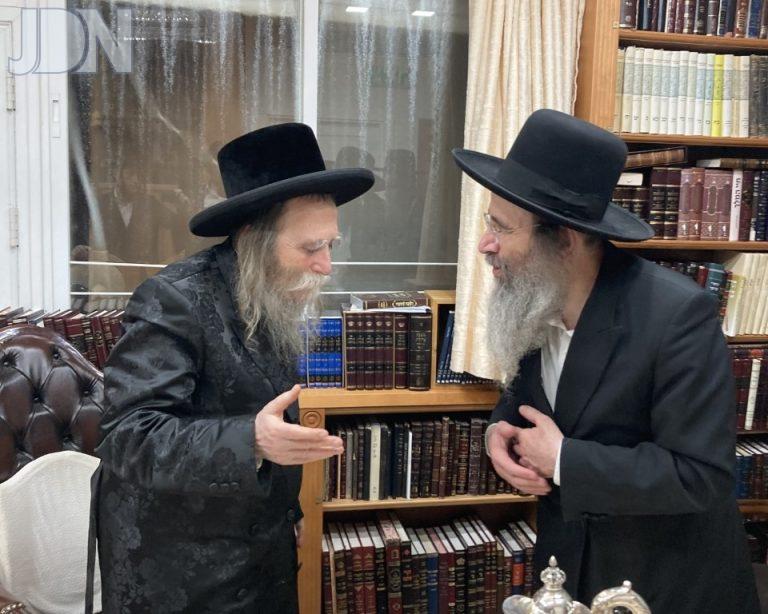 רבי בנימין פינקל אצל האדמו''ר מערלוי (4)