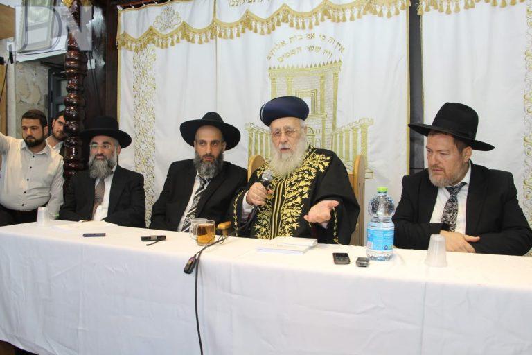 הגר''י יוסף הקבלת פני רבו בני ברק (9)