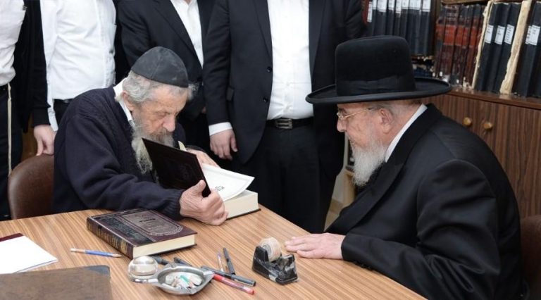 רבינו הגדול בלימוד עם מרן הגרב''מ אזרחי (1)
